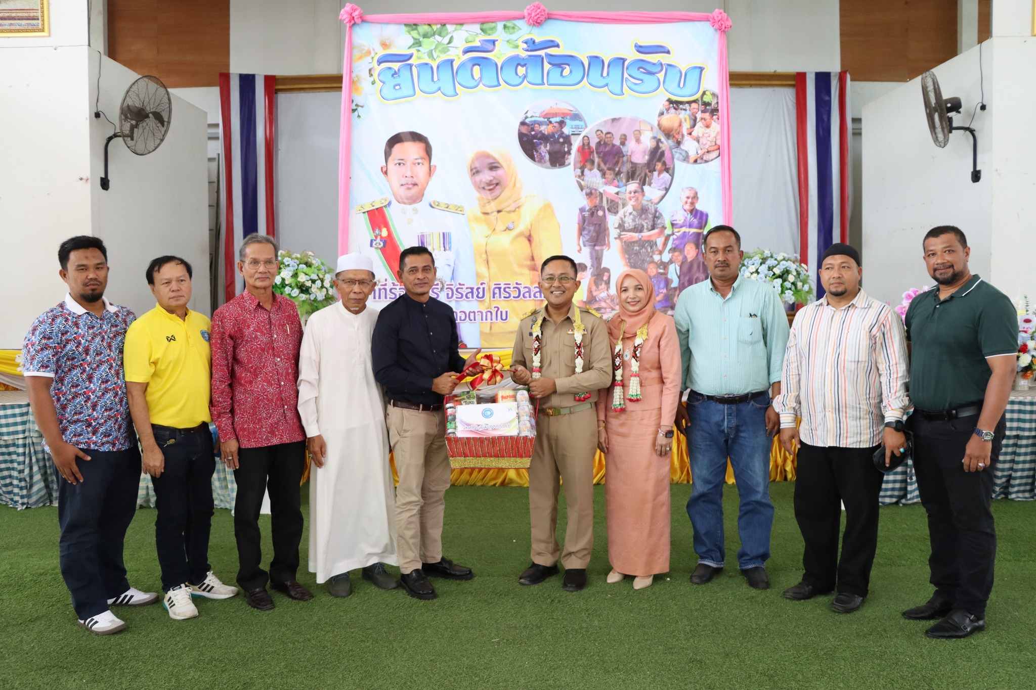 ร่วมแสดงความยินดีกับ ว่าที่ร้อยตรี จิรัสย์ ศิริวัลลภ  ในโอกาสโอนย้ายมารับตำแหน่งนายอำเภอตากใบ