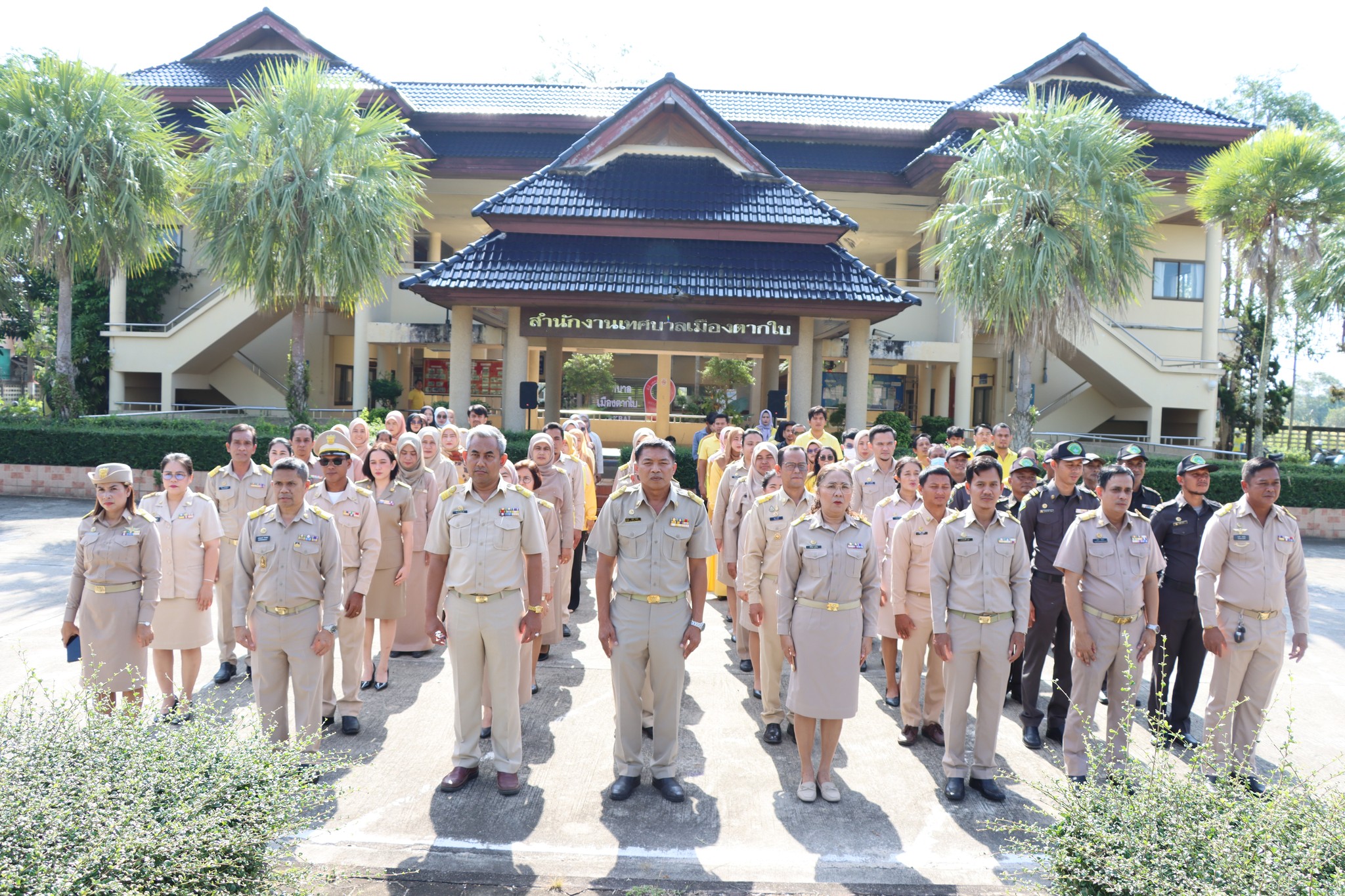 กิจกรรมเคารพธงชาติทุกวันจันทร์