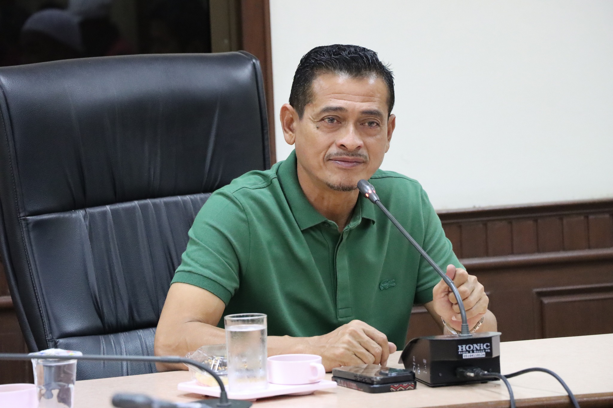 ประชุมหารือการจัดระเบียบวินรถมอเตอร์ไซค์ เพื่อแก้ไขปัญหาวินรถมอเตอร์ไซค์รับจ้างในเขตเทศบาลเมืองตากใบ