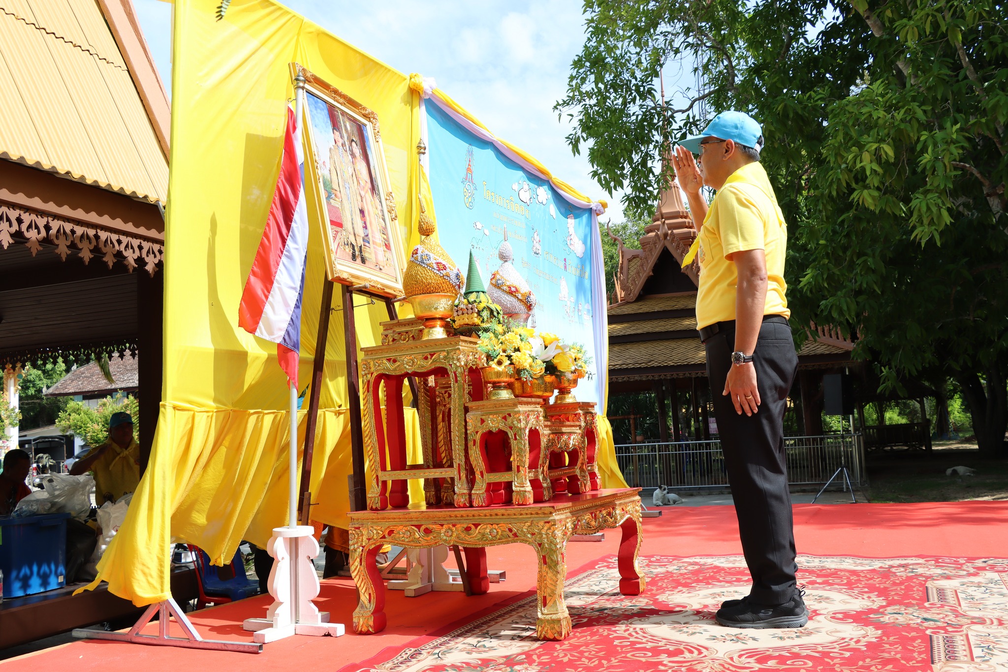 เข้าร่วมกิจกรรมจิตอาสา “เราทำความดีด้วยหัวใจ” กิจกรรมบำเพ็ญสาธารณประโยชน์และเก็บขยะ ให้มีความสะอาด สวยงาม เป็นระเบียบเรียบร้อยบริเวณวัดชลธาราสิงเห(พระอารามหลวง)