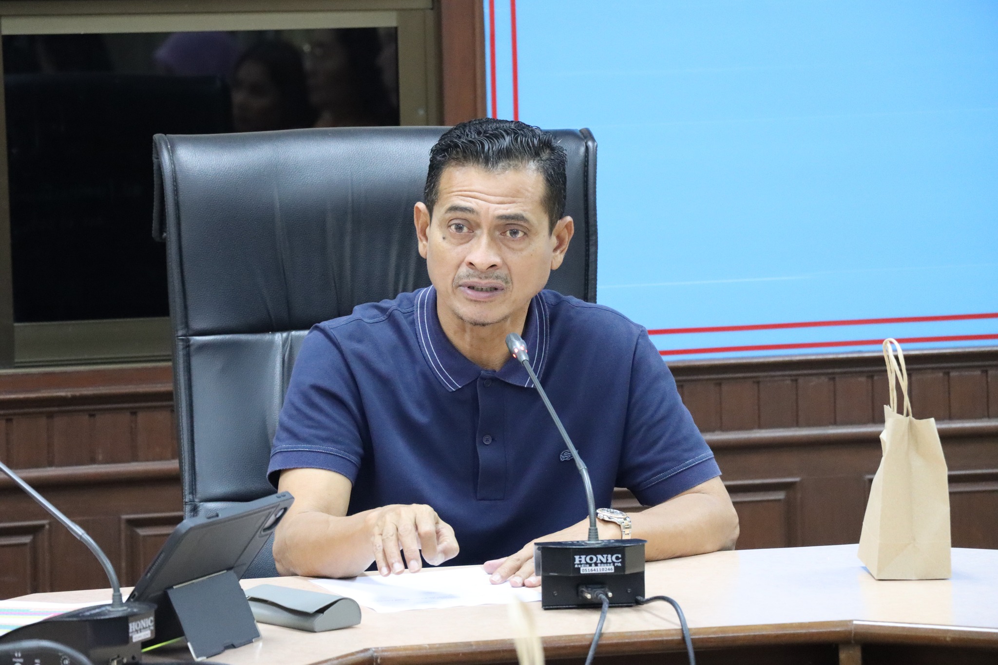 ประชุมหารือเพื่อเตรียมความพร้อมที่จะจัดกิจกรรมพบปะผู้นำศาสนา ผู้นำท้องถิ่น และประชาชน ในโอกาสละศีลอดในเดือนรอมฎอน ประจำปี 2568
