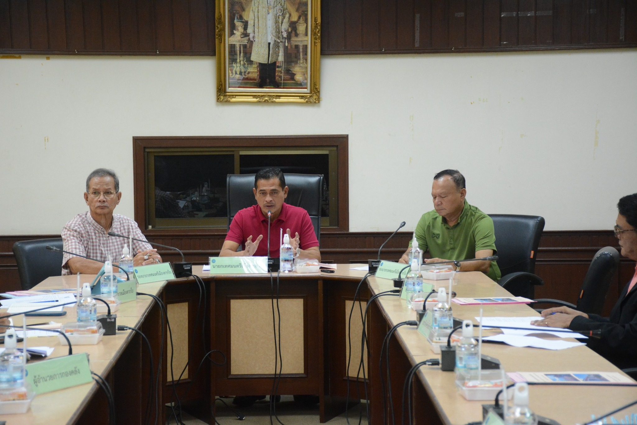 ประชุมการจัดหาประโยชน์ในทรัพย์สินของเทศบาลเมืองตากใบ