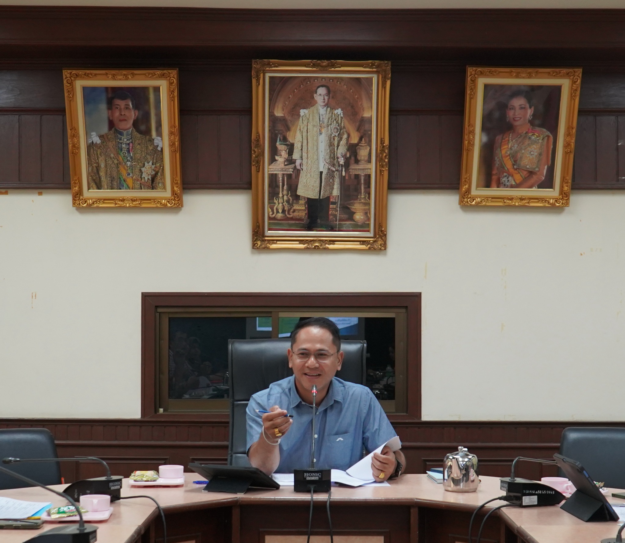 ประชุมคณะทำงานติดตามและประเมินผลการใช้จ่ายเงินอุดหนุนของเทศบาลเมืองตากใบ ประจำปีงบประมาณ พ.ศ.2568