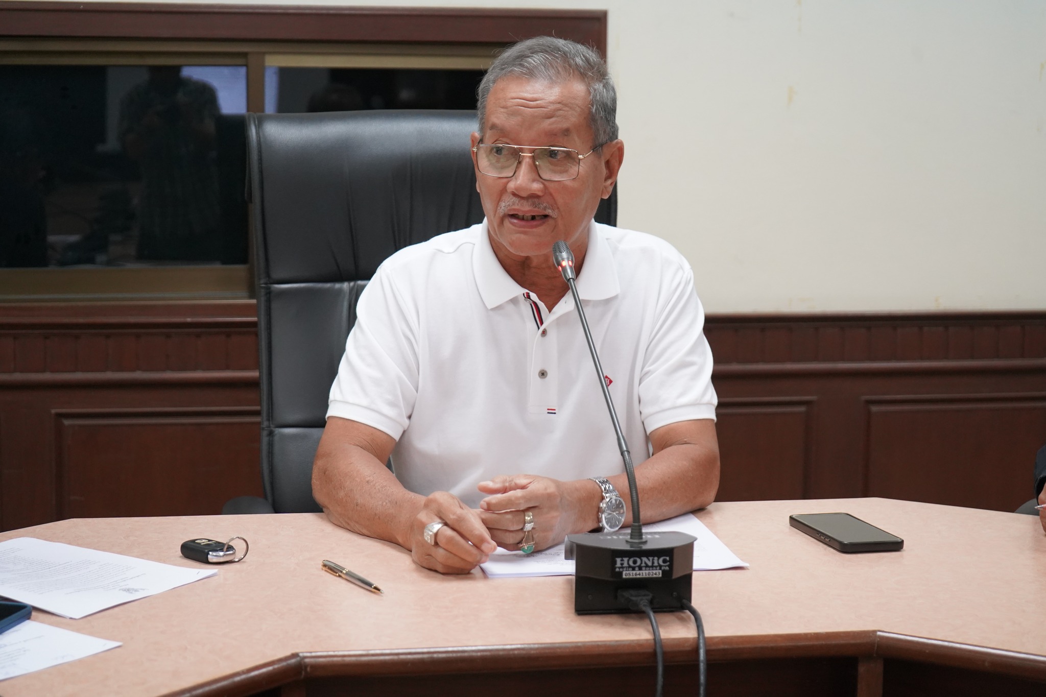 ประชุมเตรียมความพร้อมรับมืออุทกภัยในช่วงฤดูฝน ประจำปี 2568