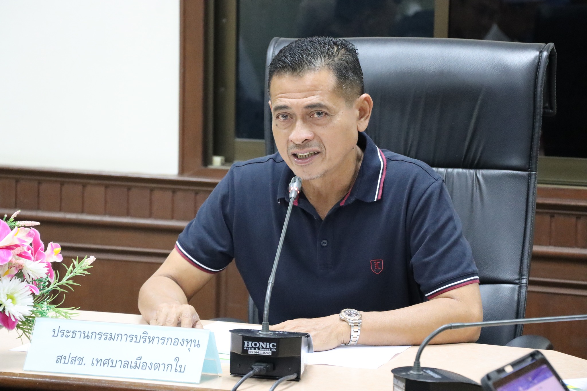 ประชุมคณะกรรมการบริหารจัดการกองทุนหลักประกันสุขภาพ เทศบาลเมืองตากใบ ครั้งที่ 2/2568
