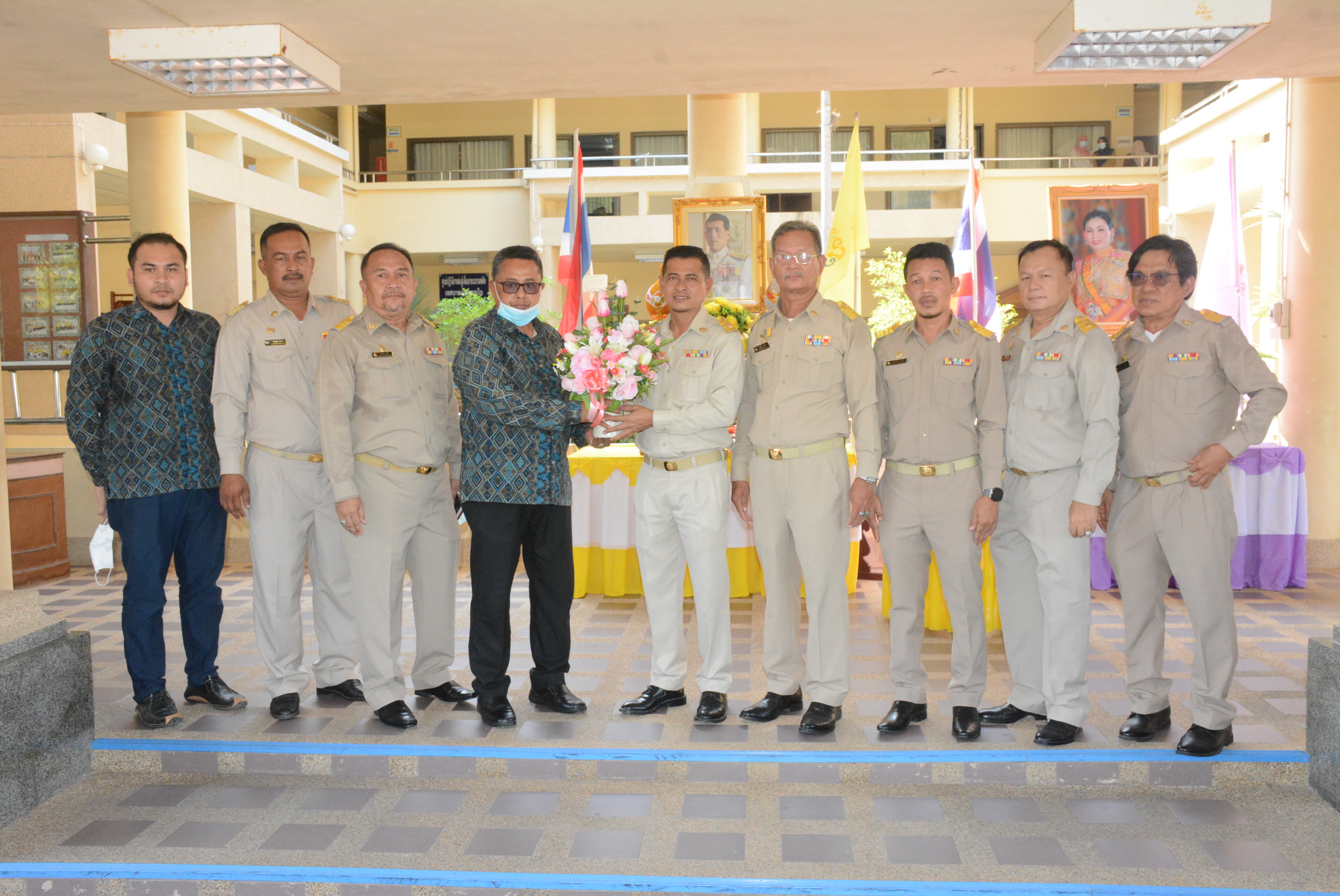  กิจกรรมร่วมแสดงความยินดี นายกเทศมนตรีเมืองตากใบ<br>  พร้อมด้วยคณะผู้บริหารฯ และสมาชิกสภาเทศบาลฯ