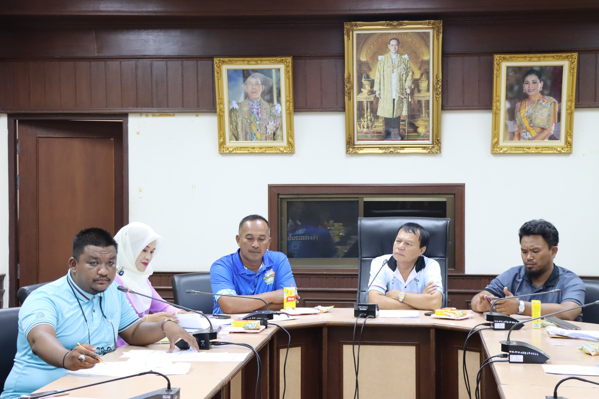 ประชุมการจับฉลากแบ่งสายการแข่งขันฟุตบอลเทศบาลคัพ ครั้งที่ 21 ประจำปี 2566 